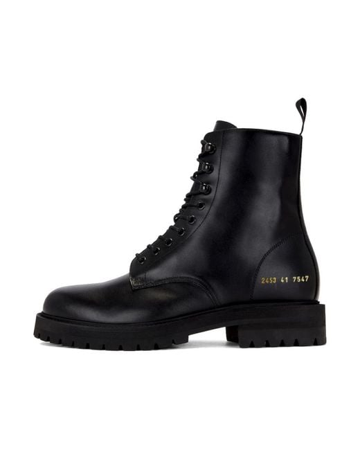 Lace-Up Boots Common Projects pour homme en coloris Black