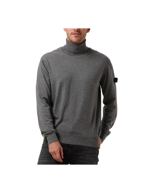 Peuterey Turtleneck Sweater Gorran in het Gray voor heren
