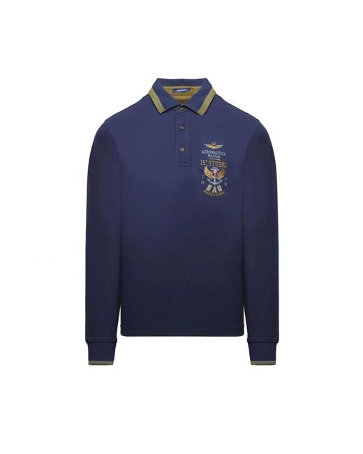 Polo Shirts Aeronautica Militare pour homme en coloris Blue