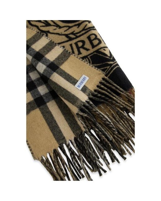 Burberry Green Winter Scarves