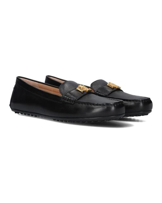 Ralph Lauren Black Loafers