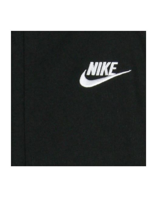 Nike Black Schwarz/weiß jersey jumpsuit