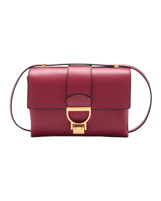Coccinelle Red Ikonic Sangria Schultertasche