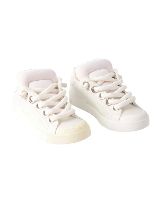 Dolce & Gabbana White Sneakers for men