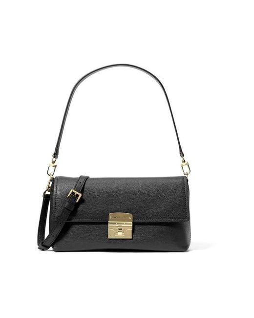 Michael Kors Black Shoulder Bags