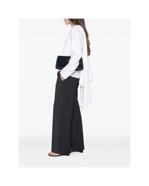 Peserico Black Straight Trousers