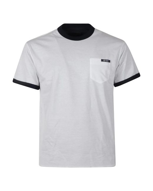Prada Omkeerbaar Katoenen T-Shirt in het Gray voor heren