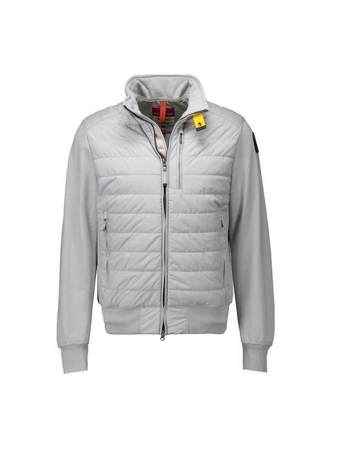 Parajumpers Gray Light Jackets for men