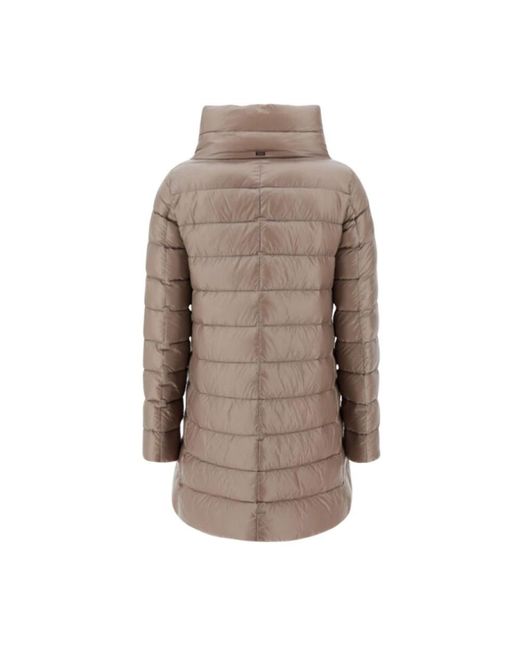 Down Coats Herno de color Brown