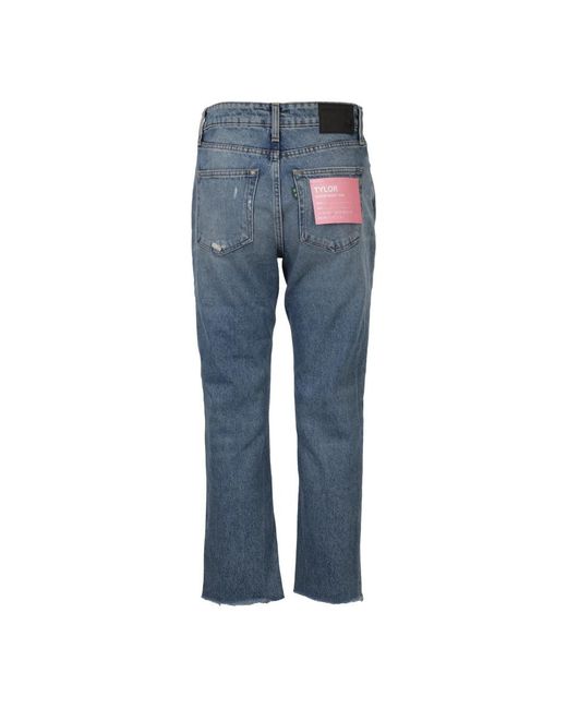 Department 5 Blue Straight Fit Jeans