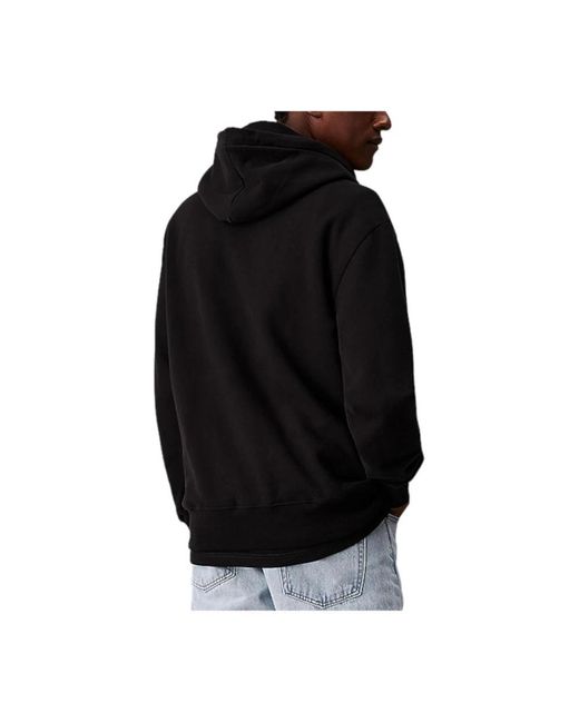 Hoodies Calvin Klein de hombre de color Black