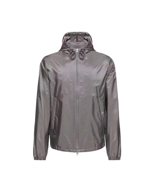 Moncler Gray Light Jackets for men