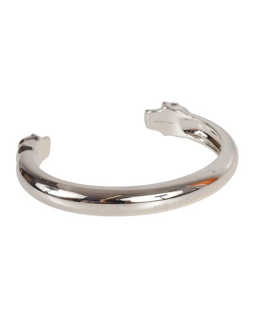 Alexander McQueen Metallic Bracelets for men