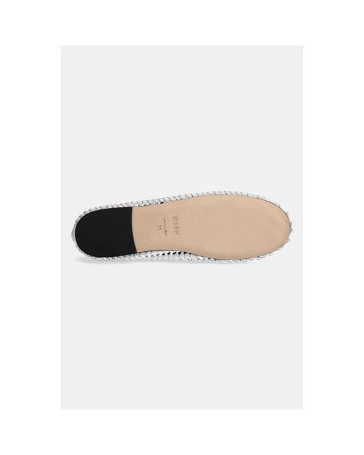Ballerinas MSGM de color White