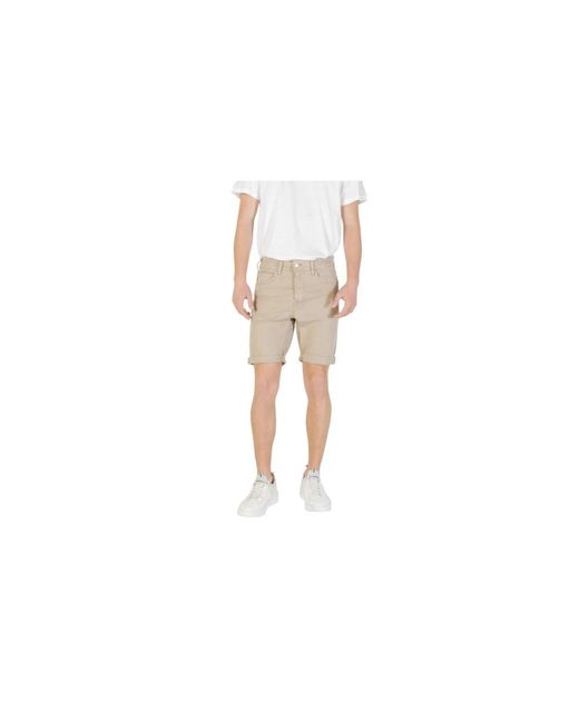 Replay White Casual Shorts for men