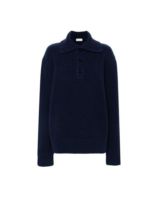 Dries Van Noten Blue Round-Neck Knitwear for men
