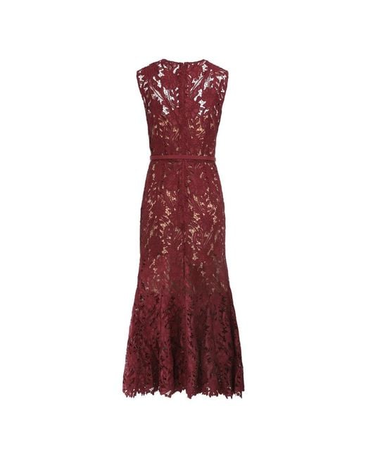 Self-Portrait Red Maxi Dresses