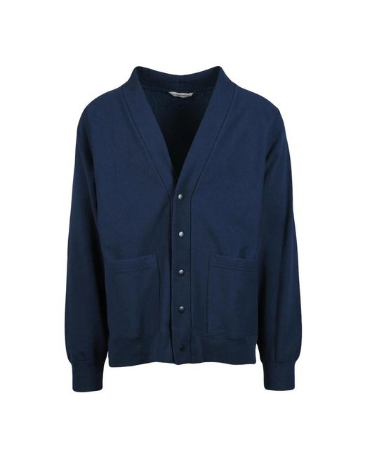 Cardigans Nanamica de hombre de color Blue