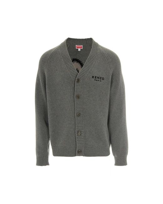 KENZO Gray Cardigans for men