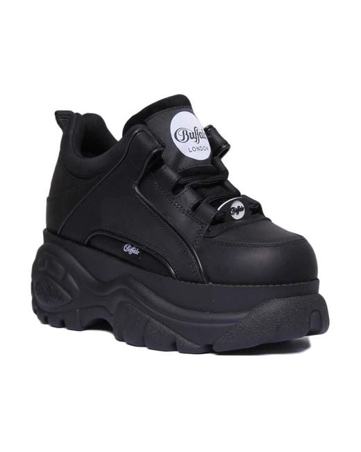 Buffalo Black Sneakers