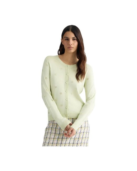 Liu Jo Truien & Vesten ,Groen ,Cardigan in het Green