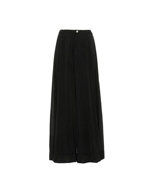 Forte Forte Black Wide Trousers