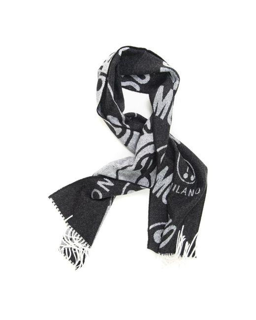 Moschino Winter Scarves in het Black voor heren