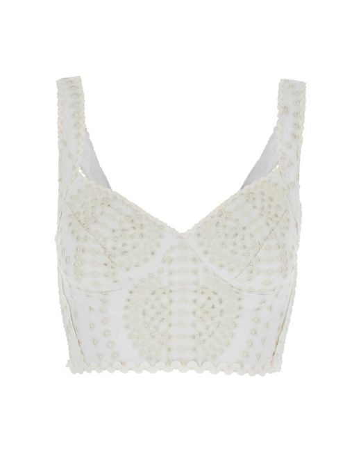 Sleeveless Tops Charo Ruiz de color White