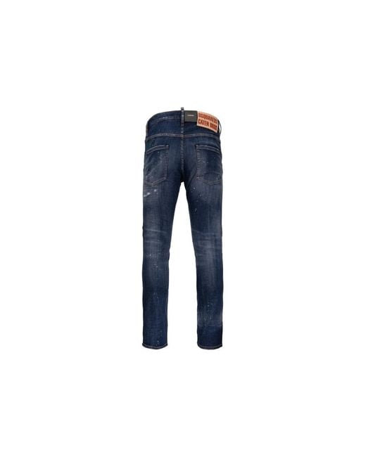 DSquared² Blue Slim-Fit Jeans for men