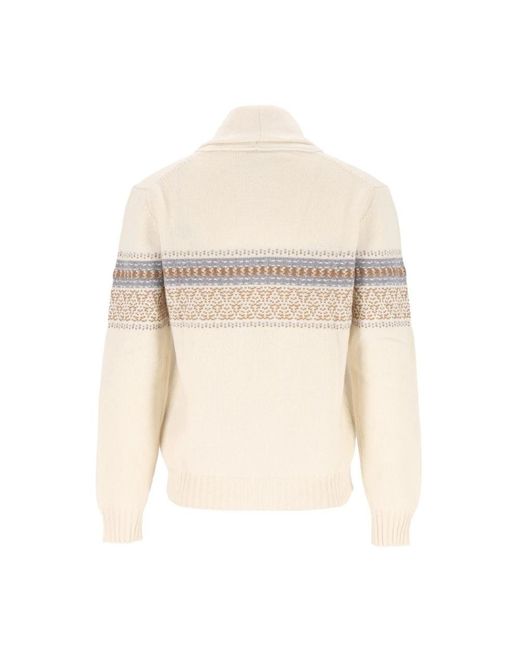 Cardigans Corneliani de hombre de color Natural