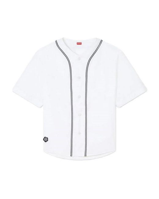 KENZO White Short Sleeve Shirts for men