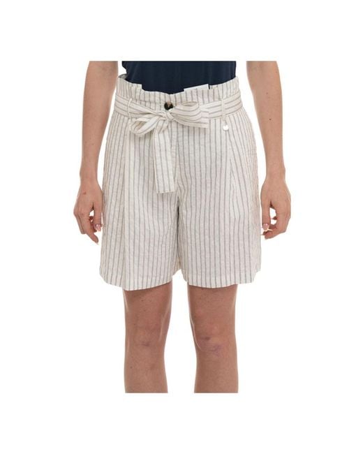 Liu Jo White Casual Shorts