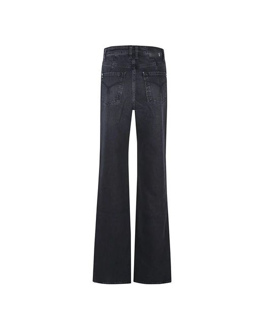 Patrizia Pepe Blue Wide Jeans