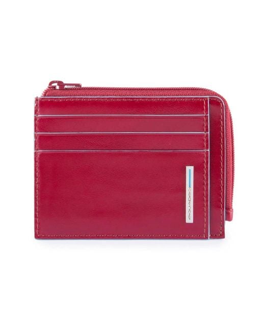 Piquadro Red Wallets & Cardholders for men