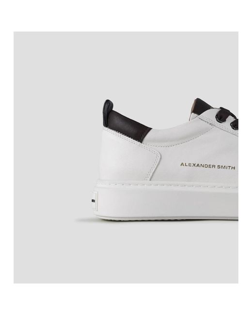 Alexander Smith White Sneakers for men