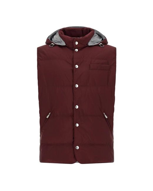 Brunello Cucinelli Purple Waistcoats for men
