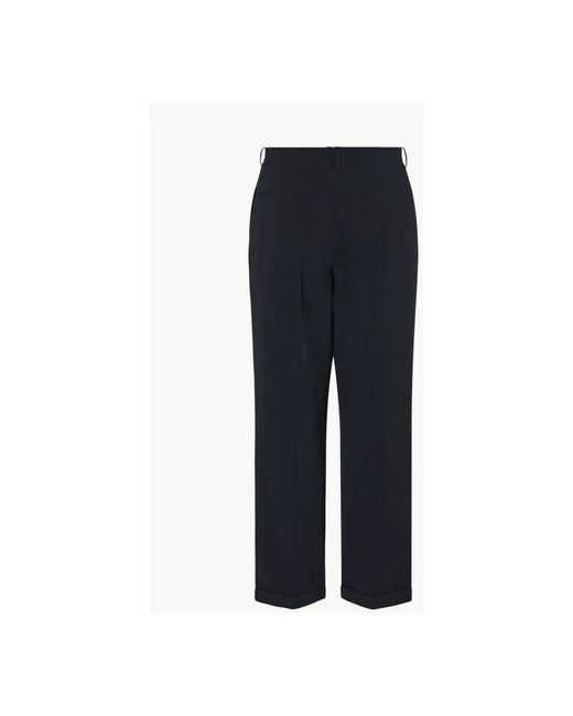 The Row Black Suit Trousers for men