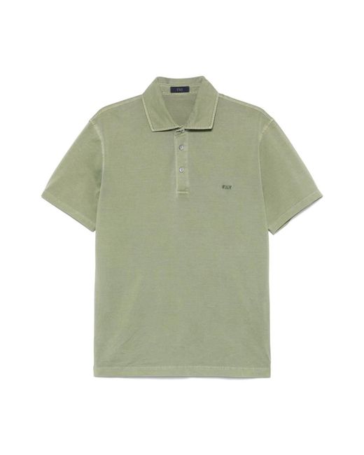 Fay Green Polo Shirts for men