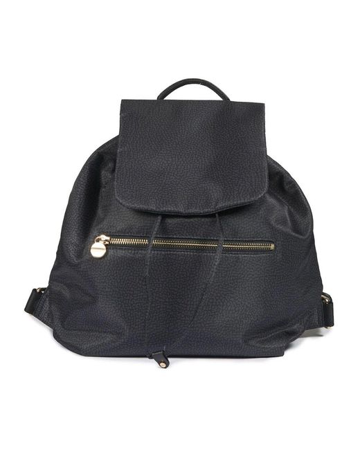 Borbonese Black Backpacks