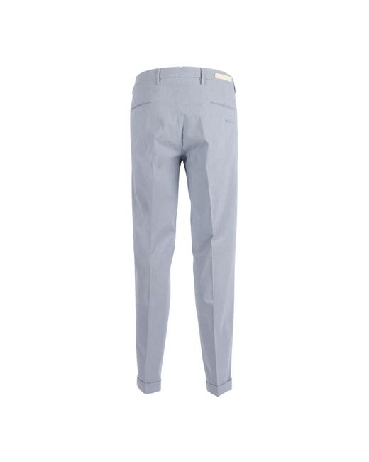 BRIGLIA Blue Chinos for men