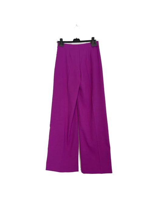 Drykorn Purple Wide Trousers