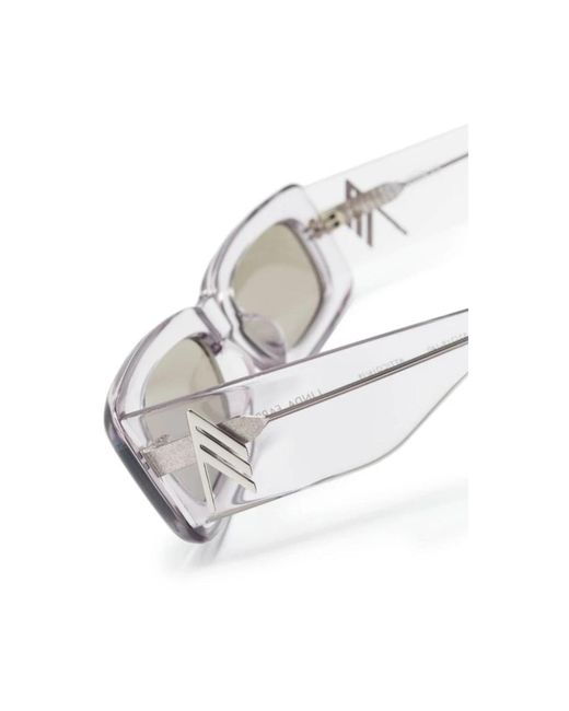 Linda Farrow Metallic Rosa sonnenbrille für den täglichen gebrauch