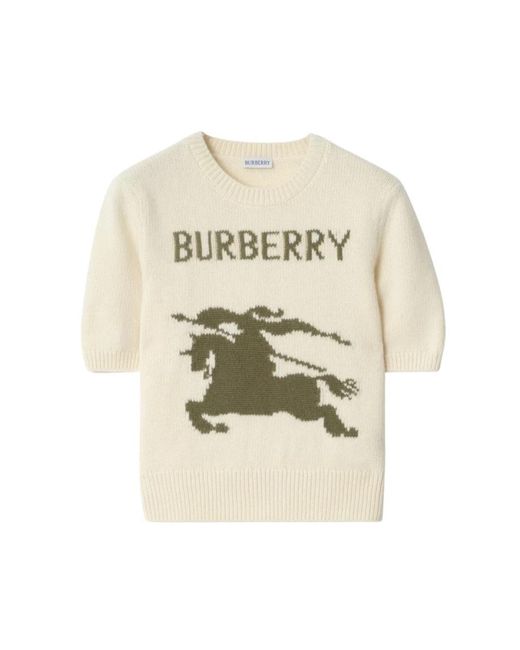 T-Shirts Burberry de color Natural