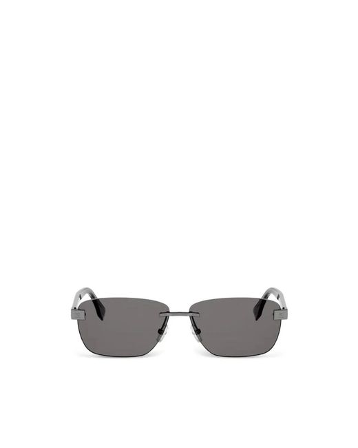 Fendi Sky Square Sonnenbrille in Gray für Herren