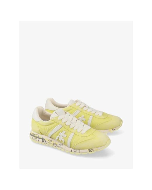 Premiata Yellow Sneakers