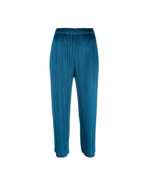 Pantalones elegantes para el uso diario Issey Miyake de color Blue