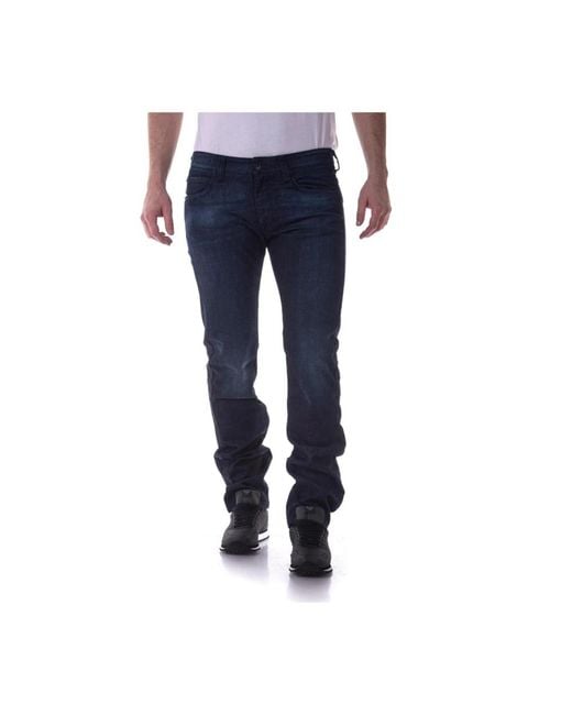 Armani Blue Slim Fit Jeans for men