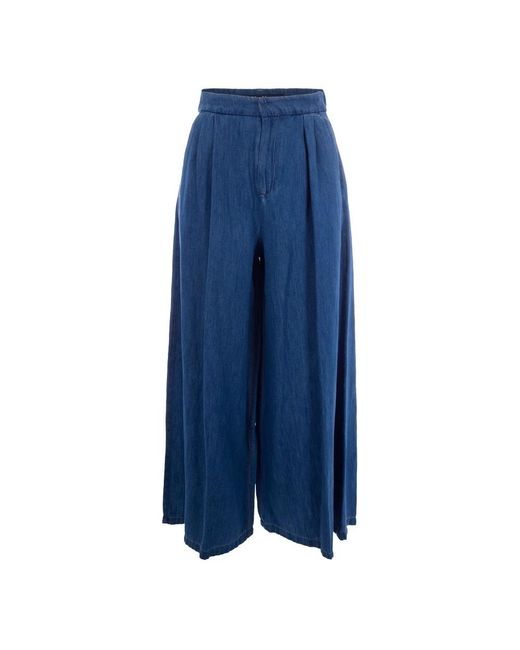 Max Mara Blue Wide Jeans