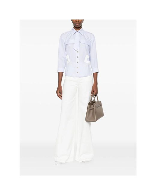 Elisabetta Franchi Blue Shirts