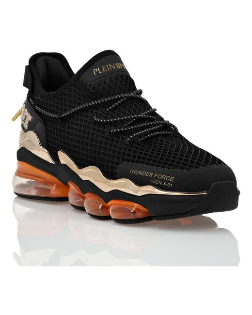 Philipp Plein Black Runner Sneaker